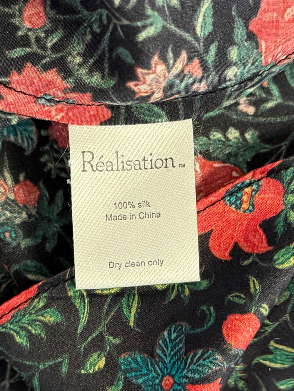 Realisation Par The Joni Maxi skirt 100% silk - Picture 11 of 14